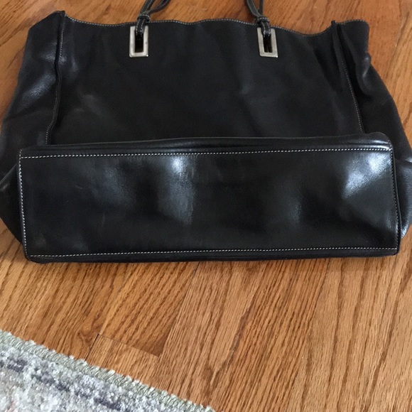 Prada Leather Black Tote - Picture 5 of 8